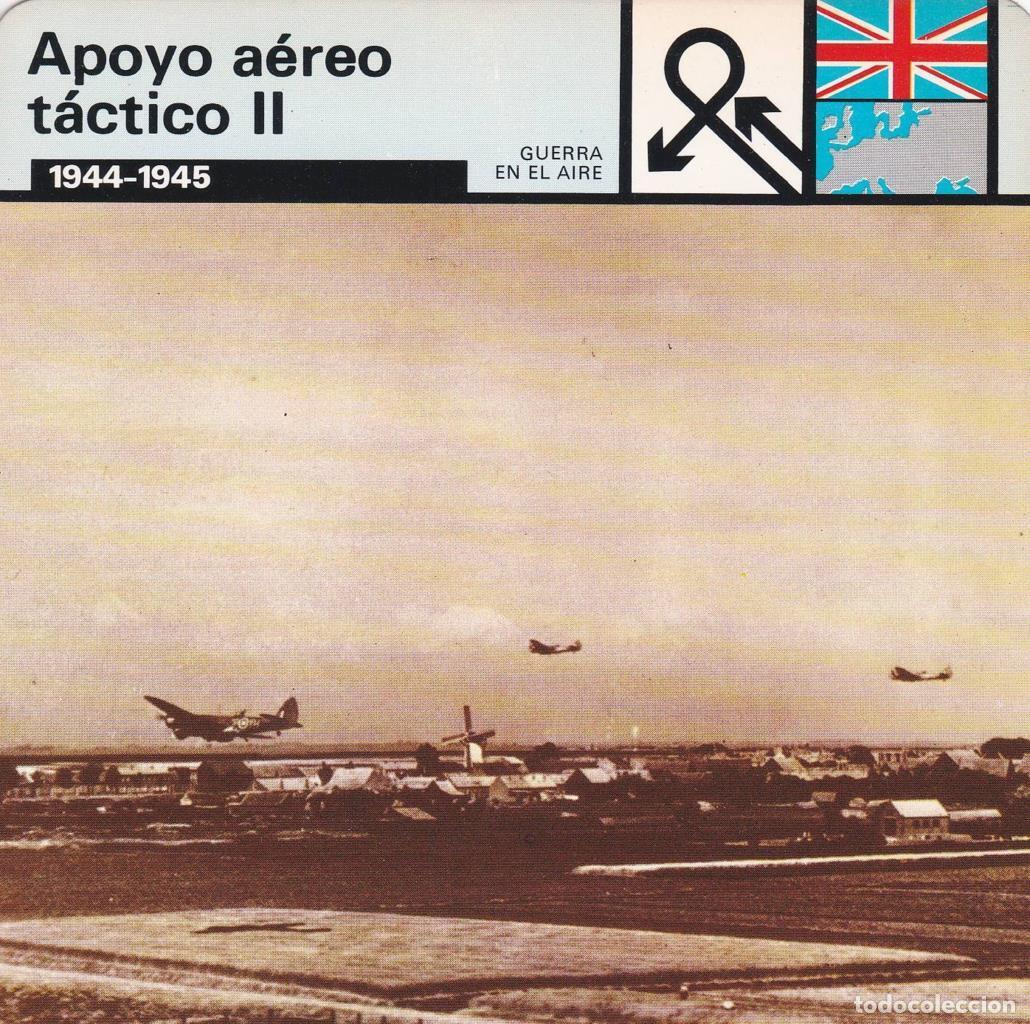Cartoline: FICHA GUERRA EN EL AIRE: APOYO AEREO TACTICO II. 1944-1945 - NULL