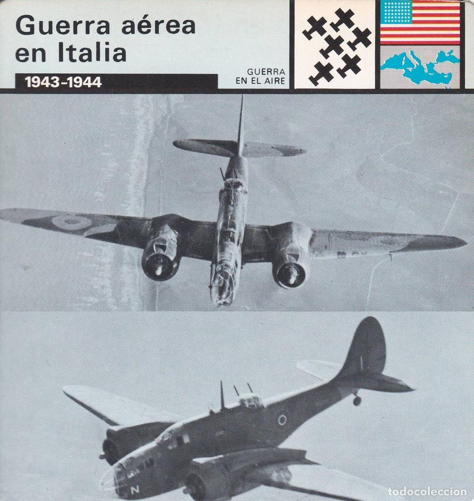 Cartes Postales: FICHA GUERRA EN EL AIRE: GUERRA AEREA EN ITALIA. 1943-1944 - NULL