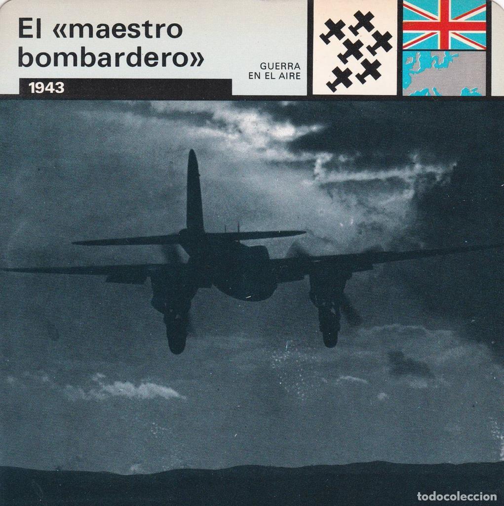 Cartes Postales: FICHA GUERRA EN EL AIRE: EL MAESTRO BOMBARDERO&rdquo;. 1943&rdquo; - NULL