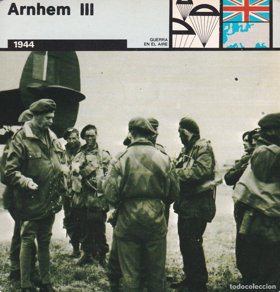 Cartes Postales: FICHA GUERRA EN EL AIRE: ARNHEM III. 1944 - NULL