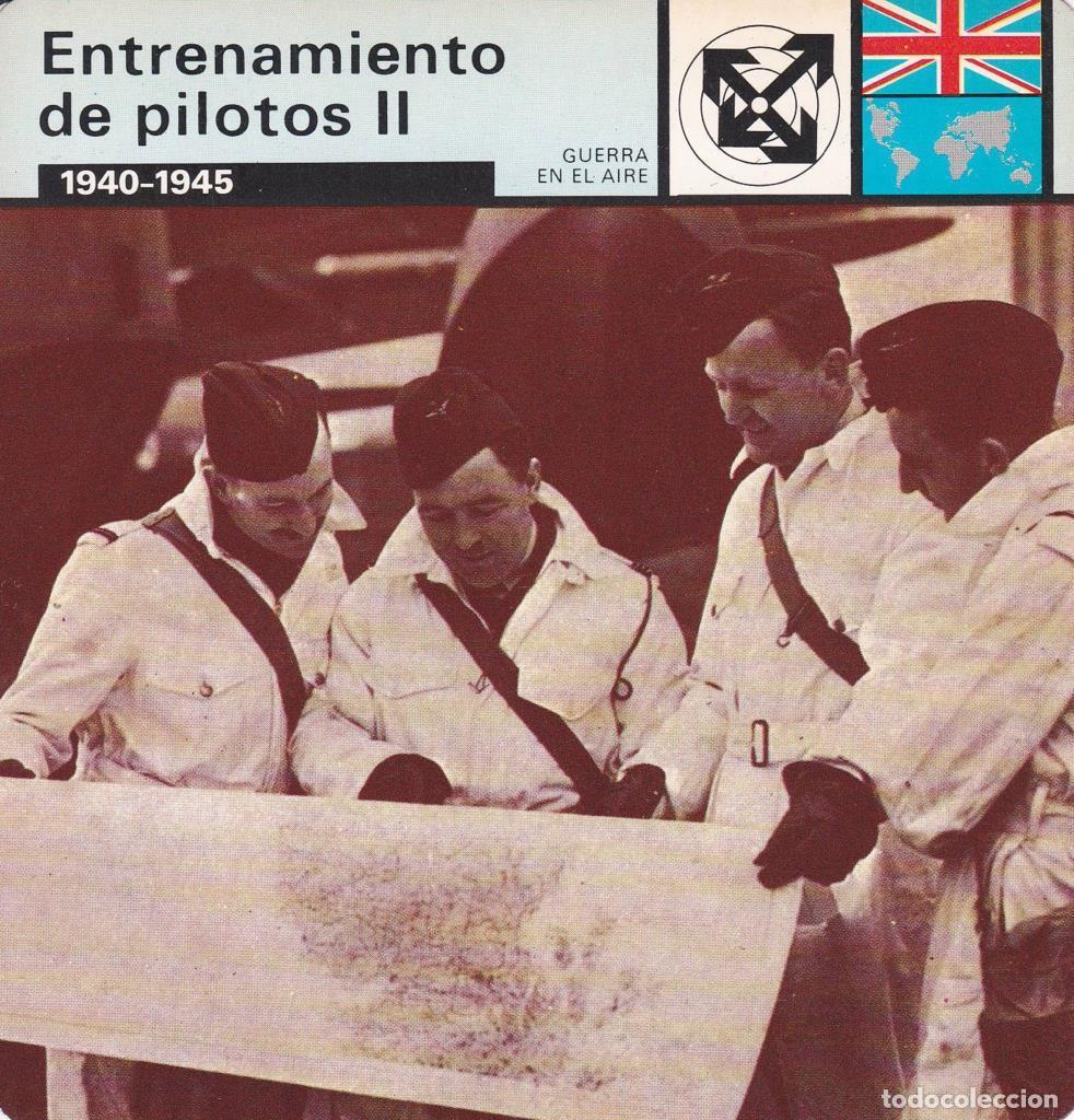Cartes Postales: FICHA GUERRA EN EL AIRE: ENTRENAMIENTOS DE PILOTOS II. 1940-1945 - NULL