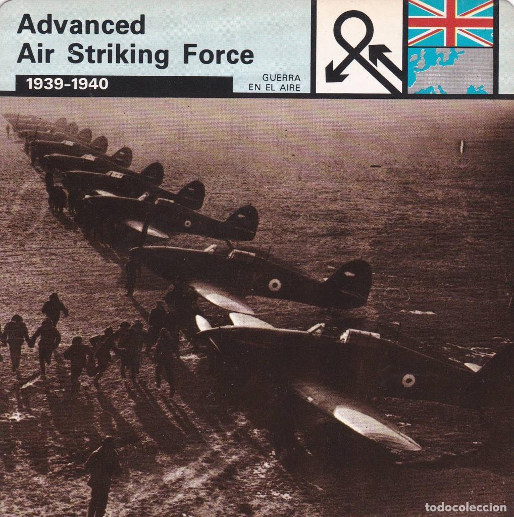 Cartes Postales: FICHA GUERRA EN EL AIRE: ADVANCED AIR STRIKING FORCE. 1939-1940 - NULL