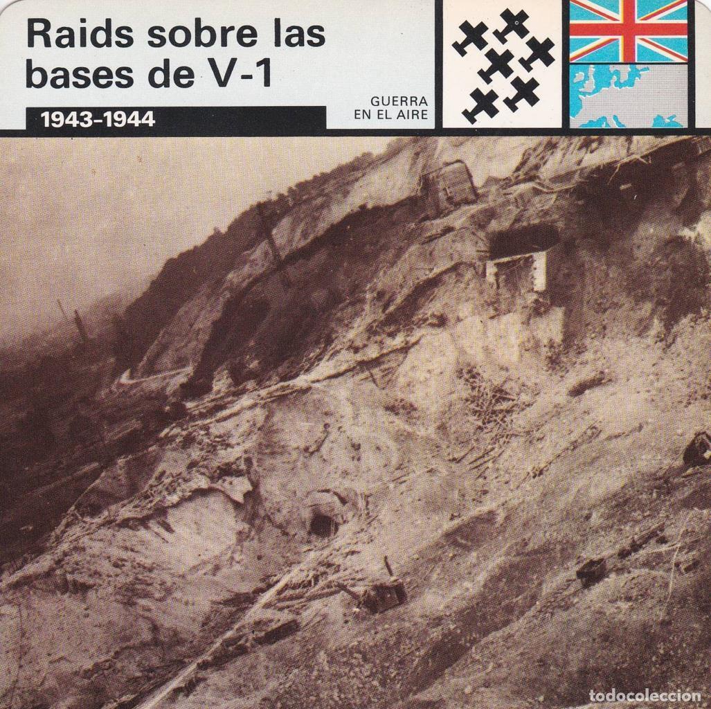 Cartes Postales: FICHA GUERRA EN EL AIRE: RAIDS SOBRE LAS BASES DE V-1. 1943-1944 - NULL