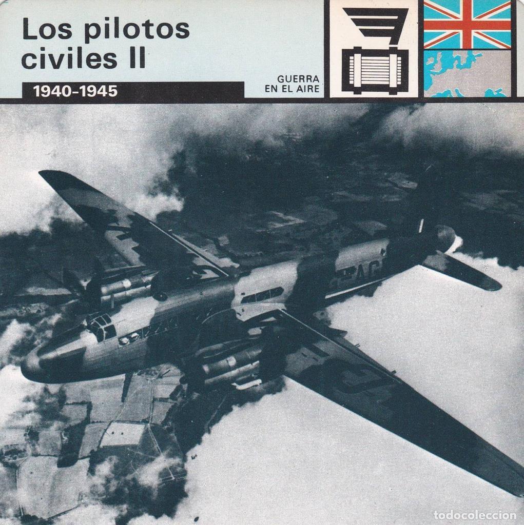 Cartes Postales: FICHA GUERRA EN EL AIRE: LOS PILOTOS CIVILES II. 1940-1945 - NULL