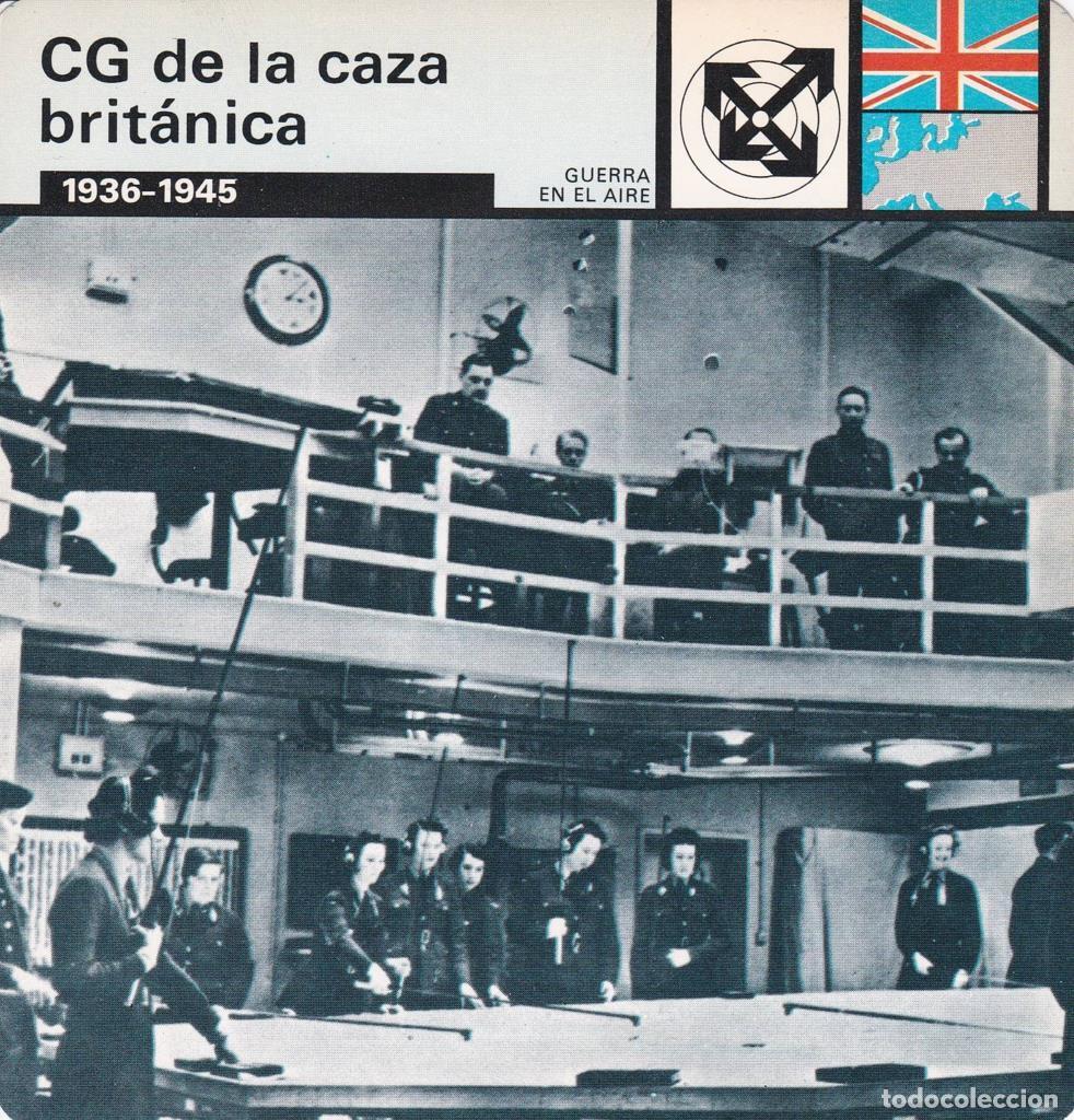 Cartes Postales: FICHA GUERRA EN EL AIRE: CG DE LA CAZA BRITANICA. 1936-1945 - NULL