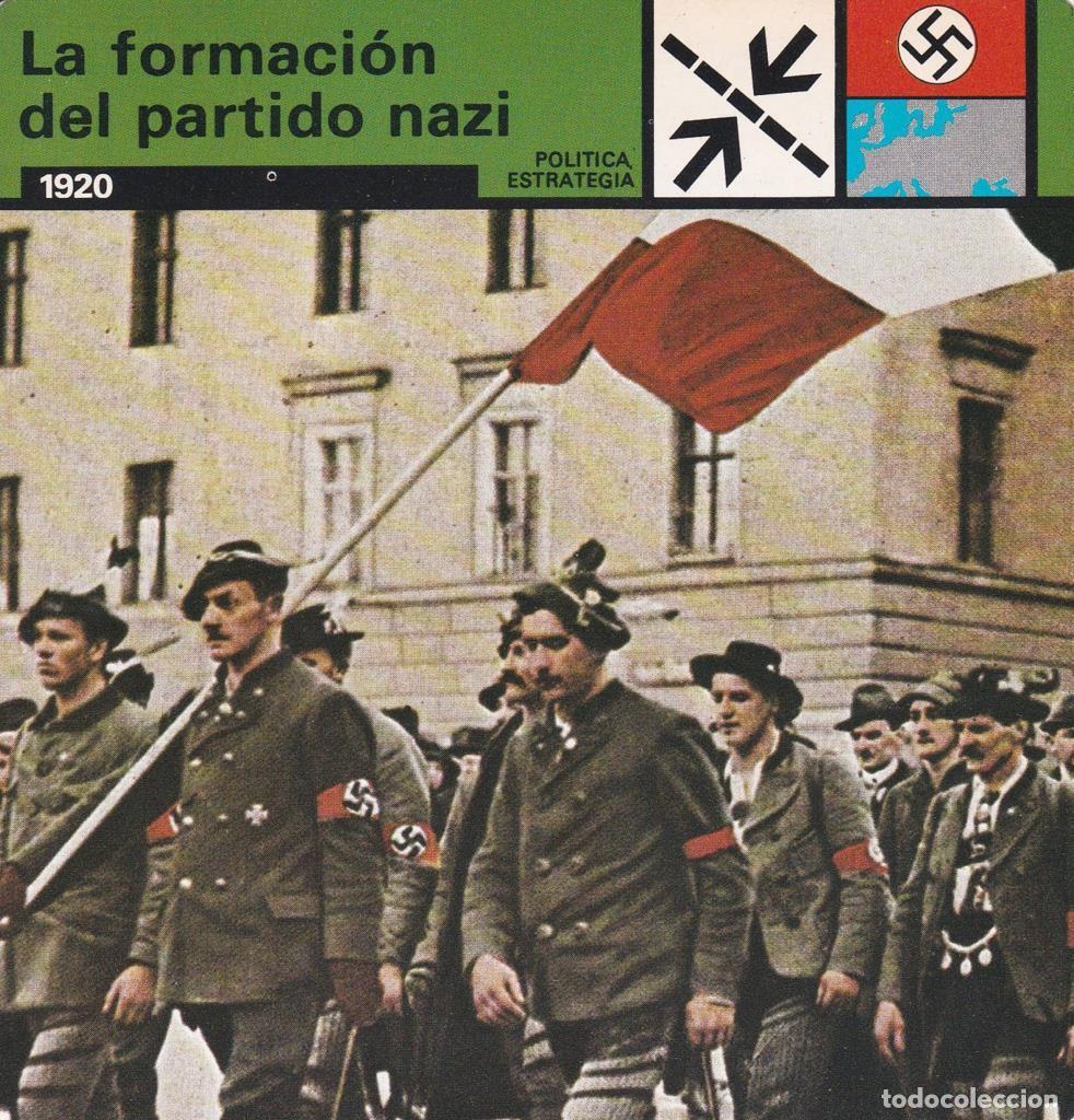 Cartes Postales: FICHA POLITICA, ESTRATEGIA: LA FORMACION DEL PARTIDO NAZI. 1920 - NULL