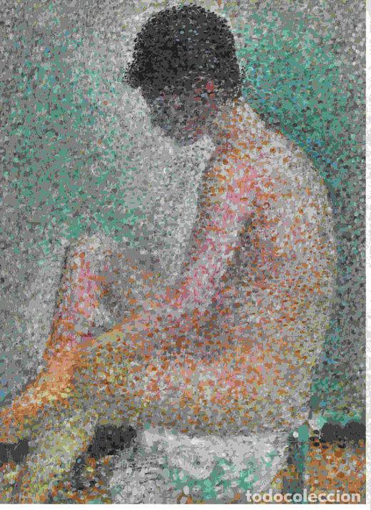 Postais: LAMINA 6735: Georges Seurat La modelo - Varios