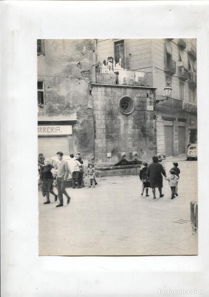 Postais: 50 racons de Barcelona lamina 10: Fuente de Santa Maria del Mar - NULL