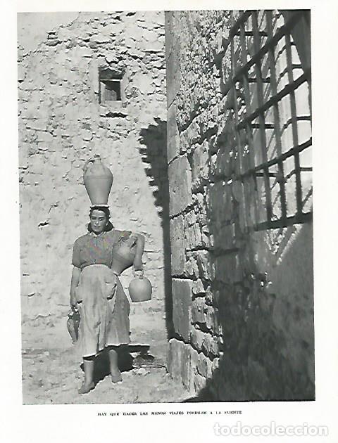 Postales: LAMINA 8836: Mujer con cantaro - G. Gomez de la Serna