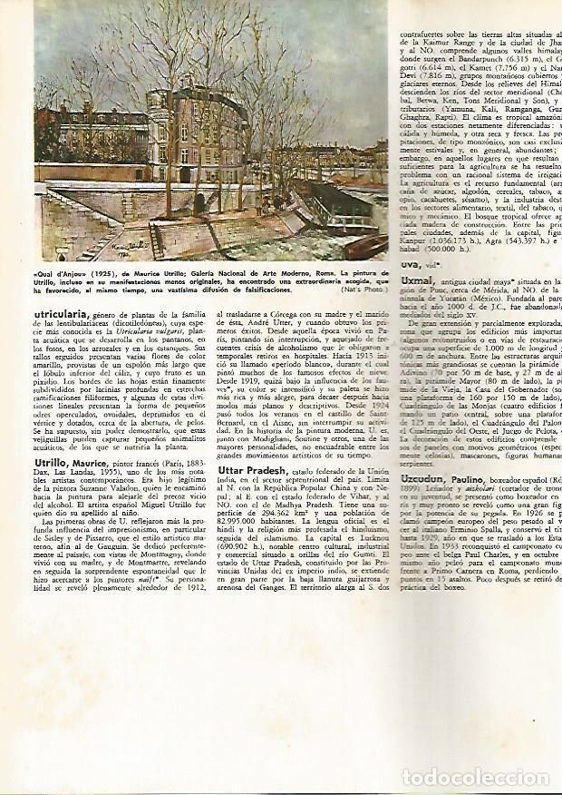 Postkarten: LAMINA MONITOR 0748: Quai d'Anjou, por Maurice Utrillo - Varios