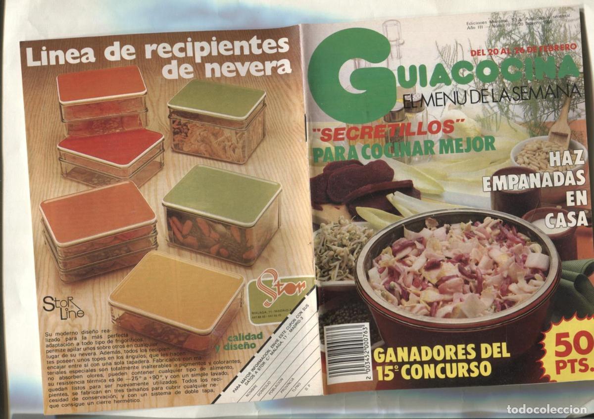 Cartes Postales: Guiacocina numero 76 - varios