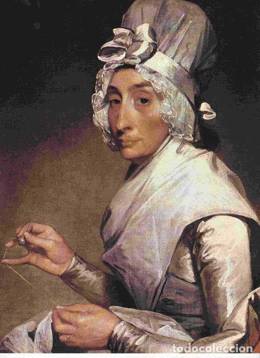 Cartoline: LAMINA 6718: Gilbert Stuart Retrato de la se&ntilde;ora Yates - Varios