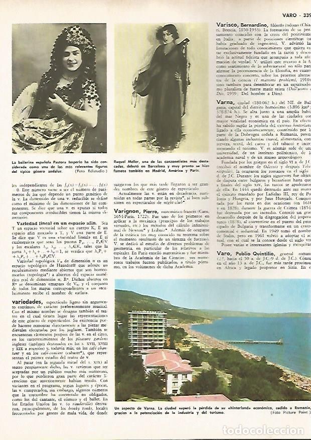 Cartes Postales: LAMINA MONITOR 0757: Pastora Imperio, Raquel Meller y vista de Varna, Bulgaria - Varios