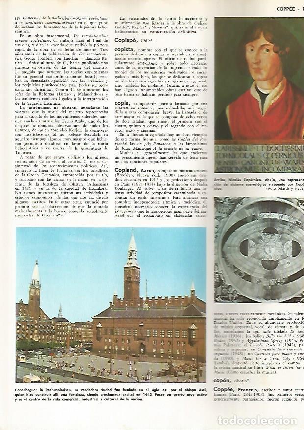Postcards: LAMINA MONITOR 0791: La Radhuspladsen de Copenhague y Nicolas Copernico - Varios