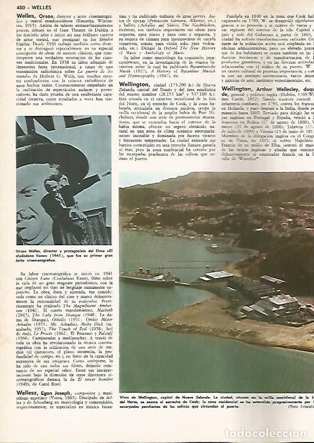 Postcards: LAMINA MONITOR 0781:Vista aerea de Wellington, Nueva Zelanda - Varios