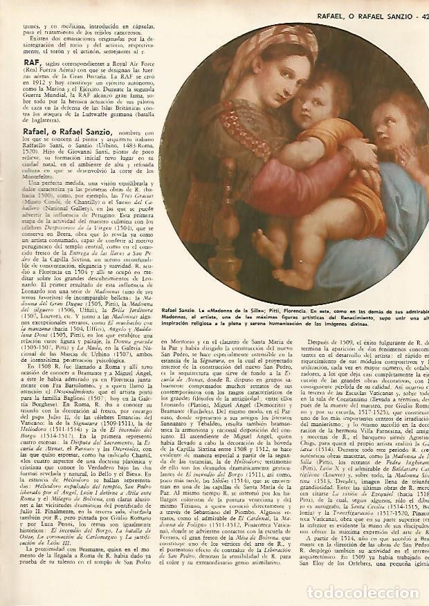 Postales: LAMINA MONITOR 0584: La Madonna de la Silla, por Sanzio - Varios
