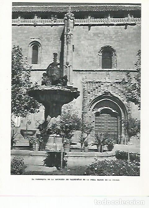 Postcards: LAMINA 9085: Parroquia de la Asuncion de Valdepe&ntilde;as Toledo - G. Gomez de la Serna