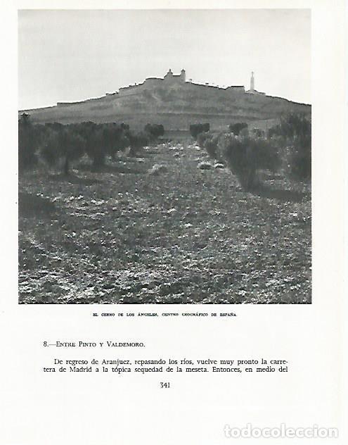 Postales: LAMINA 8995: Cerro de los Angeles centro geografico de Espa&ntilde;a - G. Gomez de la Serna