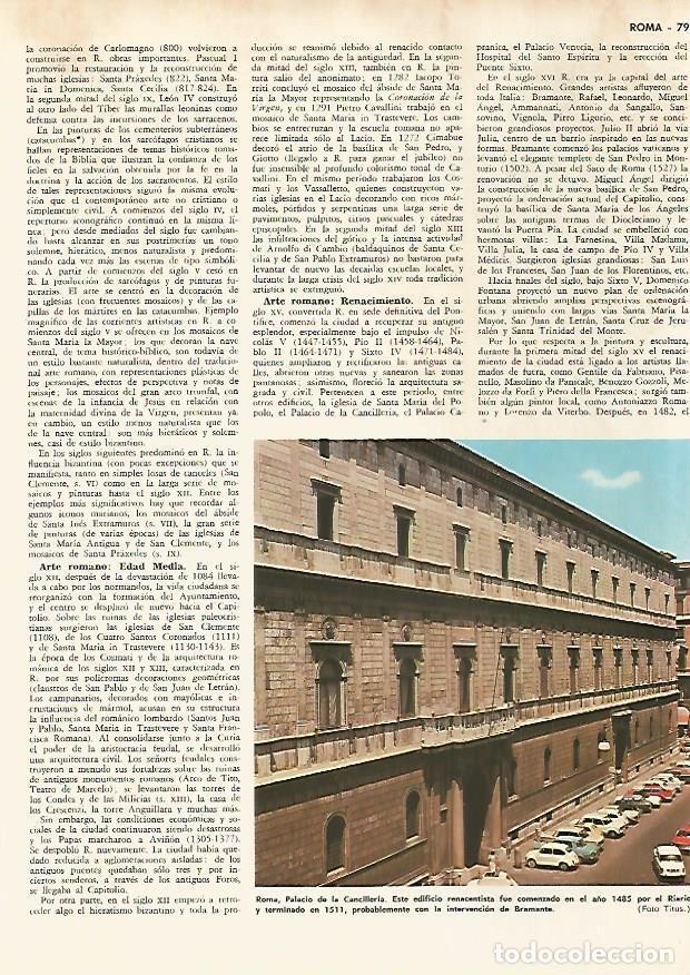 Postkarten: LAMINA MONITOR 0629: Palacio de la Cancilleria en Roma - Varios