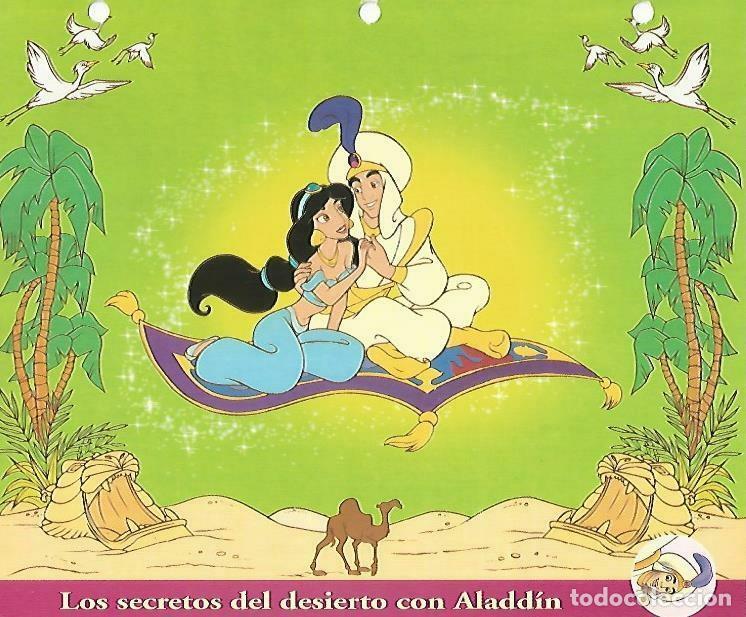 Postais: LAMINA 14063: Los secretos del desierto con Aladdin - Varios