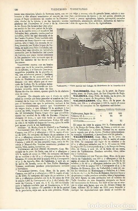 Postkarten: LAMINA ESPASA 4688: Colegio de Huerfanos en Valdemoro Madrid - Varios Autores