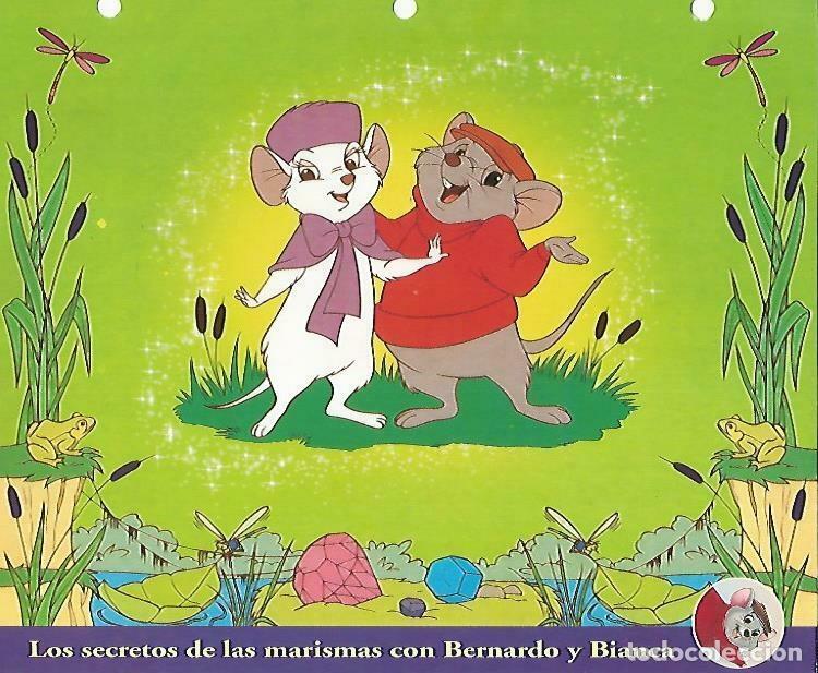 Cartoline: LAMINA 14055: Los secretos de las marismas con Bernardo y Bianca - Varios