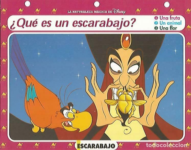 Cartes Postales: LAMINA 14165: Escarabajo. Secretos con Aladdin - Varios