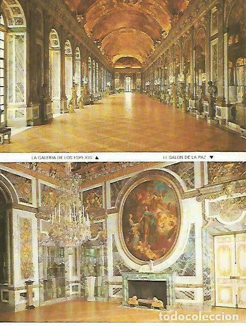 Postais: LAMINA 13897: Versalles.Galeria de los Espejos y El Salon de la Paz - Pierre Lemoine
