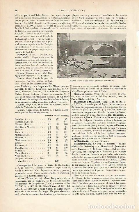 Postcards: LAMINA ESPASA 5124: Puente sobre el rio Miera en Solares Santander - Varios Autores