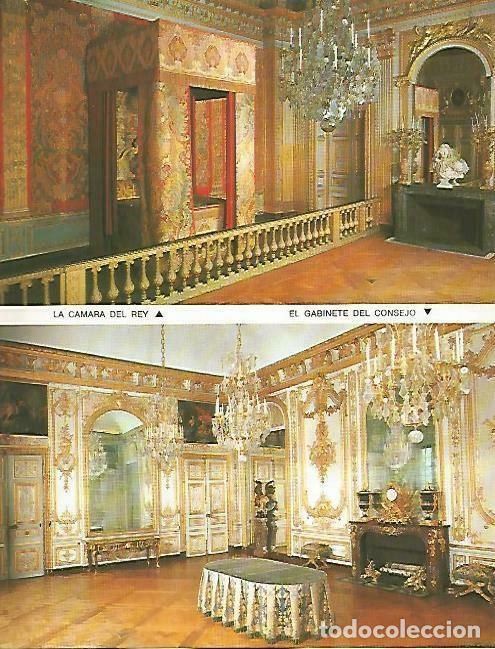 Postcards: LAMINA 13900: Versalles.La Camara del Rey y el Gabinete del Consejo - Pierre Lemoine