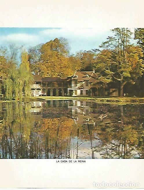 Postales: LAMINA 13917: Versalles. Casa de la Reina - Pierre Lemoine