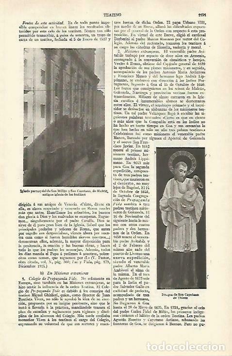 Postkarten: LAMINA ESPASA 33531: Iglesia de San Millan en Madrid - Varios