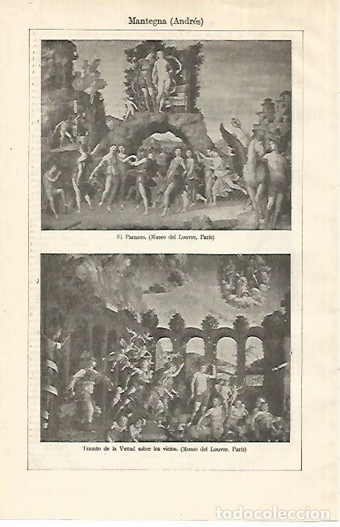 Cartoline: LAMINA ESPASA 18657: El Parnaso y Triunfo de la Virtud por Mantegna - Varios