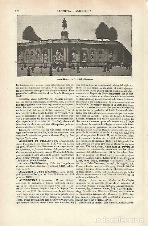 Postales: LAMINA ESPASA 33635: Fuente Albertins en Viena - Varios