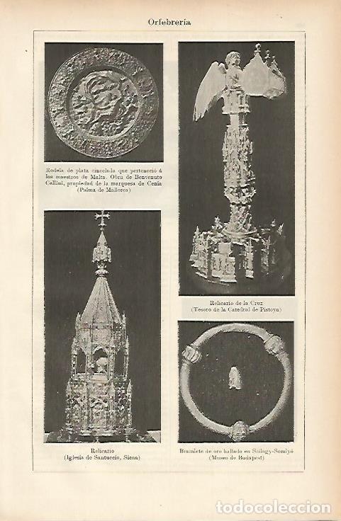 Postcards: LAMINA ESPASA 7557: Orfebreria religiosa - Varios