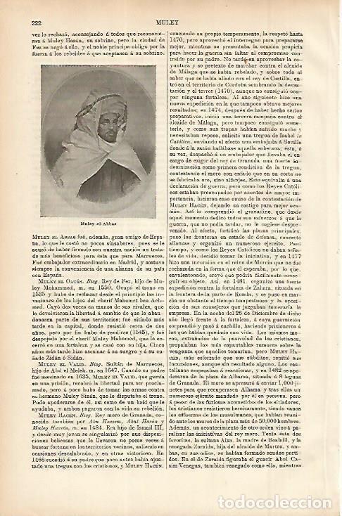 Postkarten: LAMINA ESPASA 11477: Muley el -Abbas - Varios