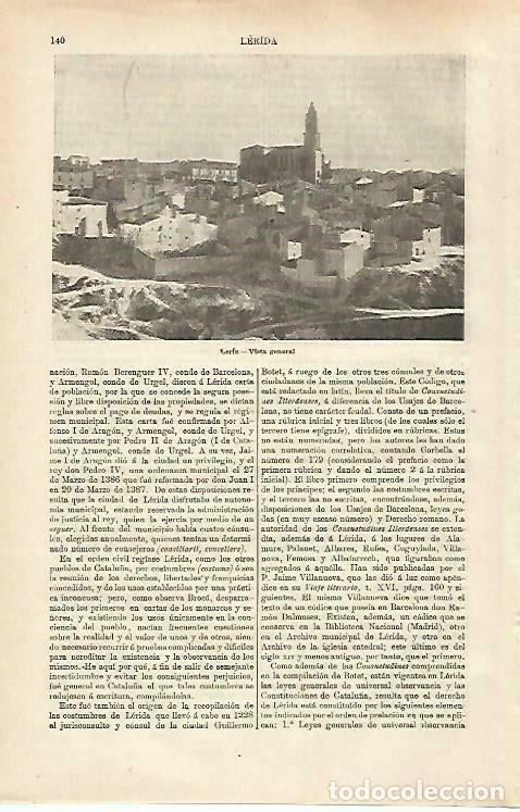 Postcards: LAMINA ESPASA 33202: Vista general de Lerin, Navarra - Varios