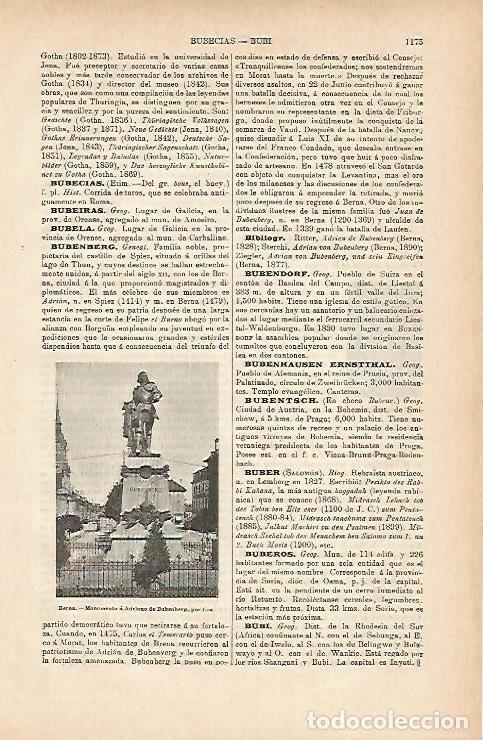 Cartoline: LAMINA ESPASA 11832: Monumento a A. Bubenberg en Berna - Varios