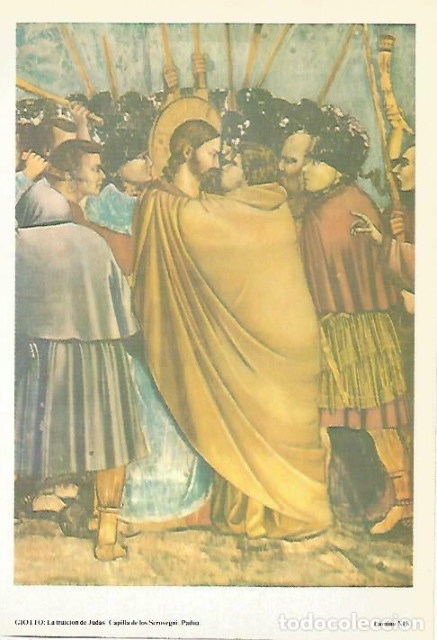 Postais: LAMINA 14544: La traicion de Judas, por Giotto - VVAA