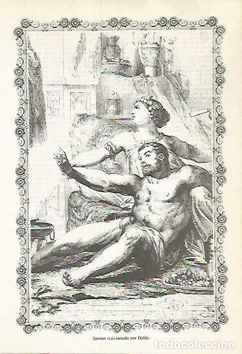 Cartoline: LAMINA 14520: Sanson y Dalila - VVAA