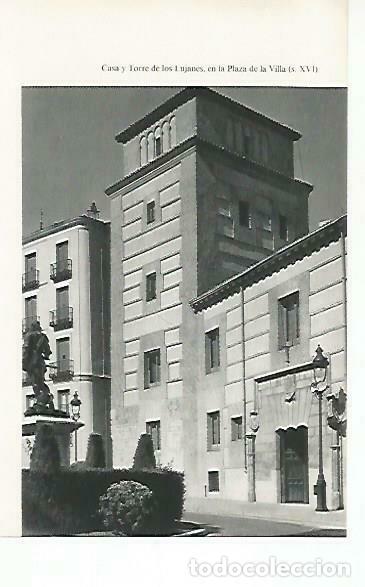 Postkarten: LAMINA 14399: Casa y Torre de los Lujanes, Madrid - Lorenzo Lopez Sancho, dibujos de Go&ntilde;i