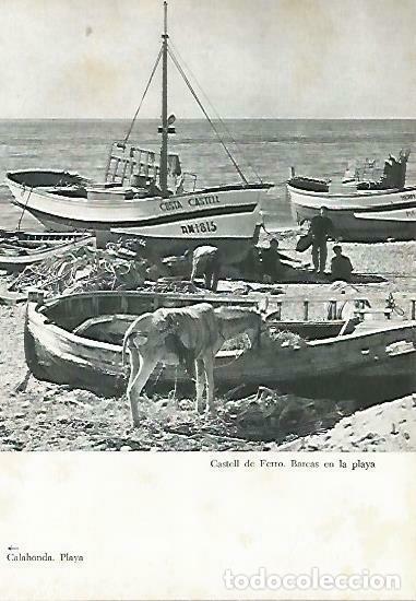 Postcards: LAMINA 14381: Barcas en Castell de Ferro, Granada - Jose Maria Souviron