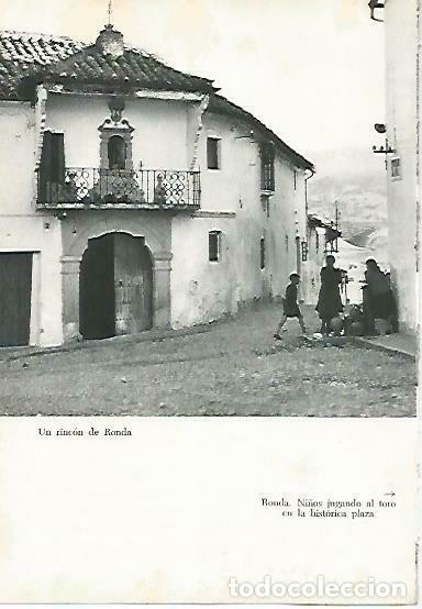 Cartoline: LAMINA 14372: Casa en Ronda, Malaga - Jose Maria Souviron