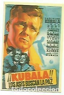 Postales: CALENDARIO 2698: &iexcl;Kubala! Los ases buscan la paz - NULL