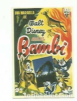 Postcards: CALENDARIO 2599: Bambi - NULL