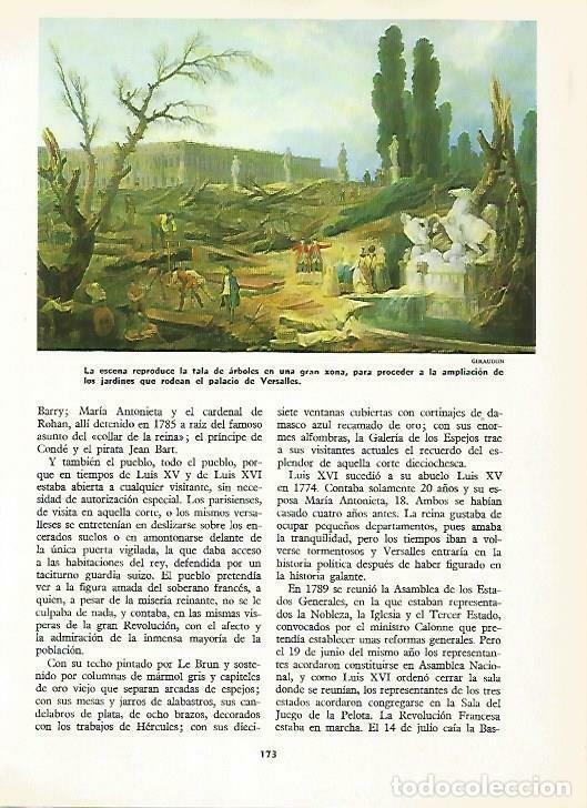 Postkarten: LAMINA 14797: Tala de arboles en Versalles - VVAA