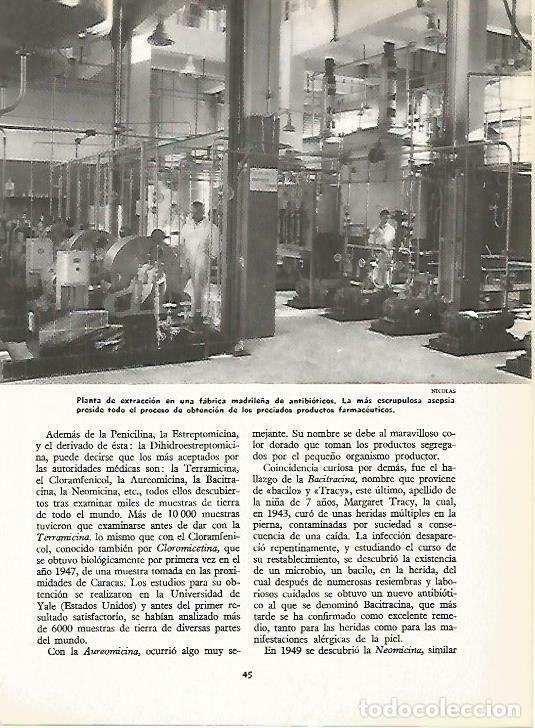 Postais: LAMINA 14900: Planta de extraccion de una fabrica de antibioticos de Madrid - VVAA