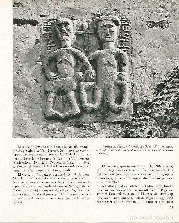 Postkarten: LAMINA 14640: Esculturas de la iglesia de Alos de Gil - Estanislau Torres. Fotografias de Francesc C