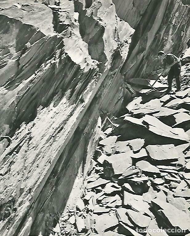 Postcards: LAMINA 14641: Cantera de pizarra - Estanislau Torres. Fotografias de Francesc Catala Roca
