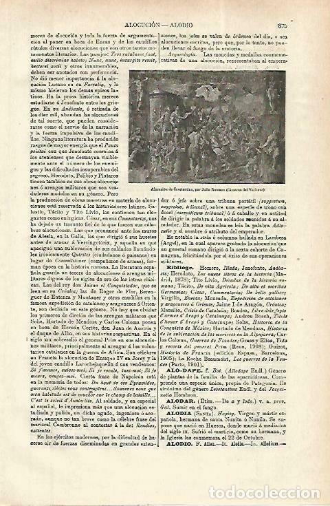 Cartoline: LAMINA ESPASA 33859: Alocucion de Constantino, por Julio Romano - Varios